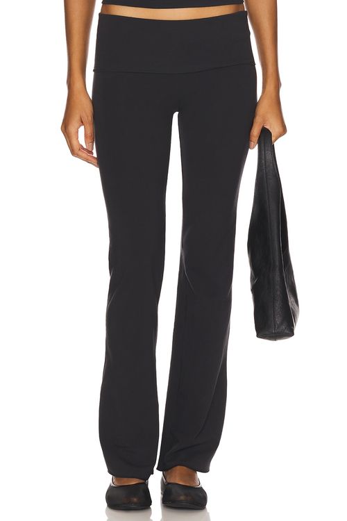 Cotton Jersey Foldover Pant