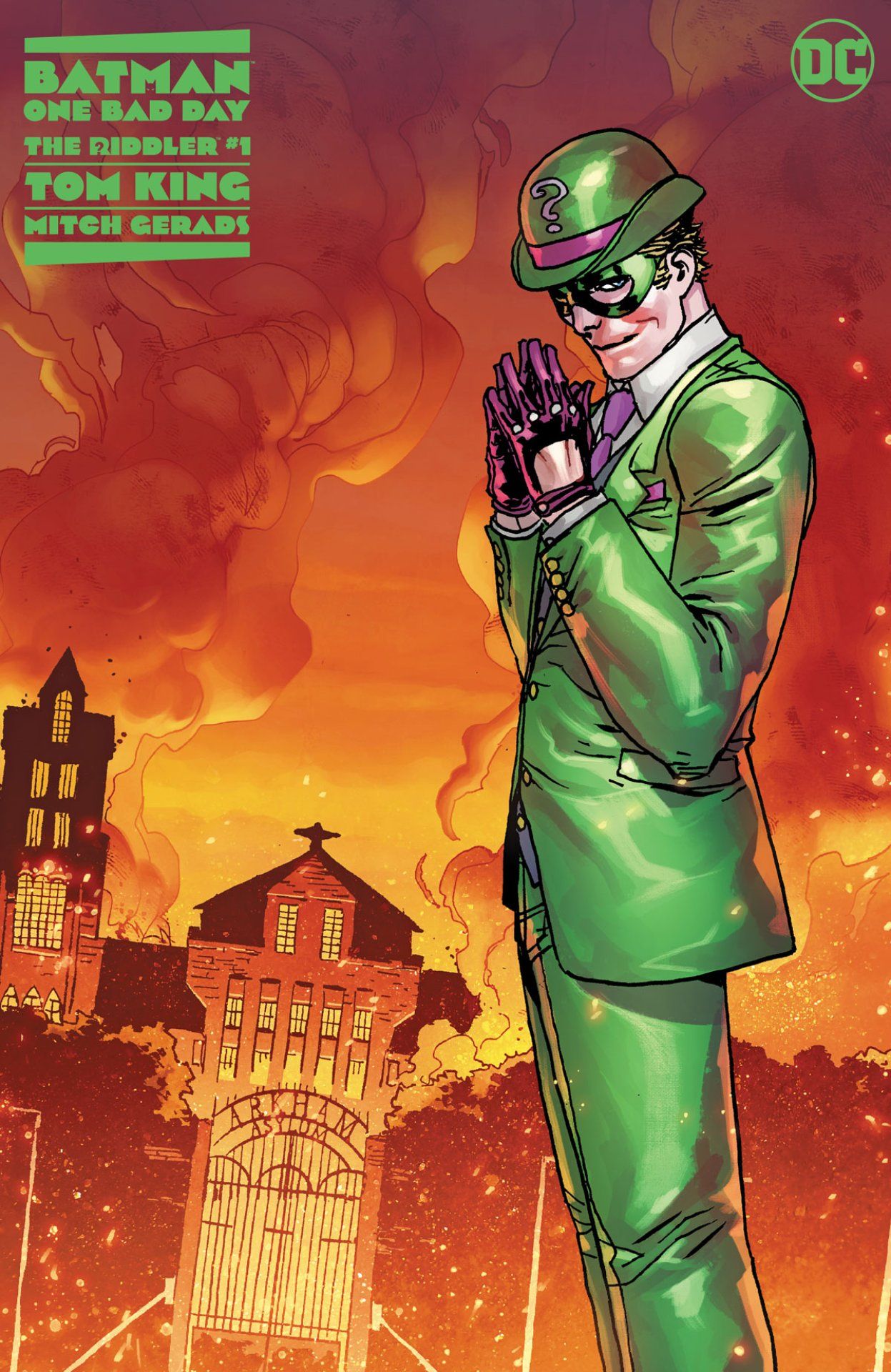 Batman: One Bad Day - The Riddler #1 variant cover
