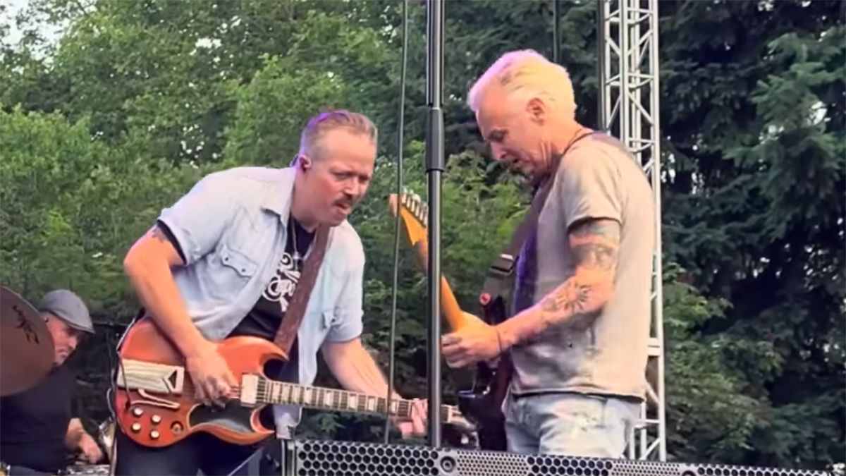 Jason Isbell (left) and Mike McCready