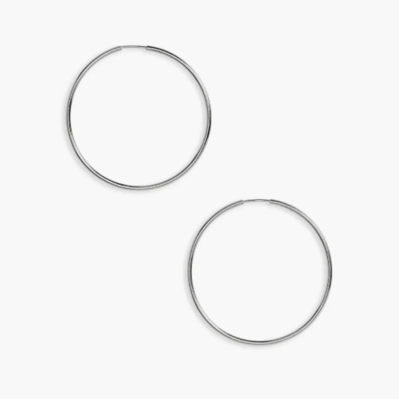 hoop earrings