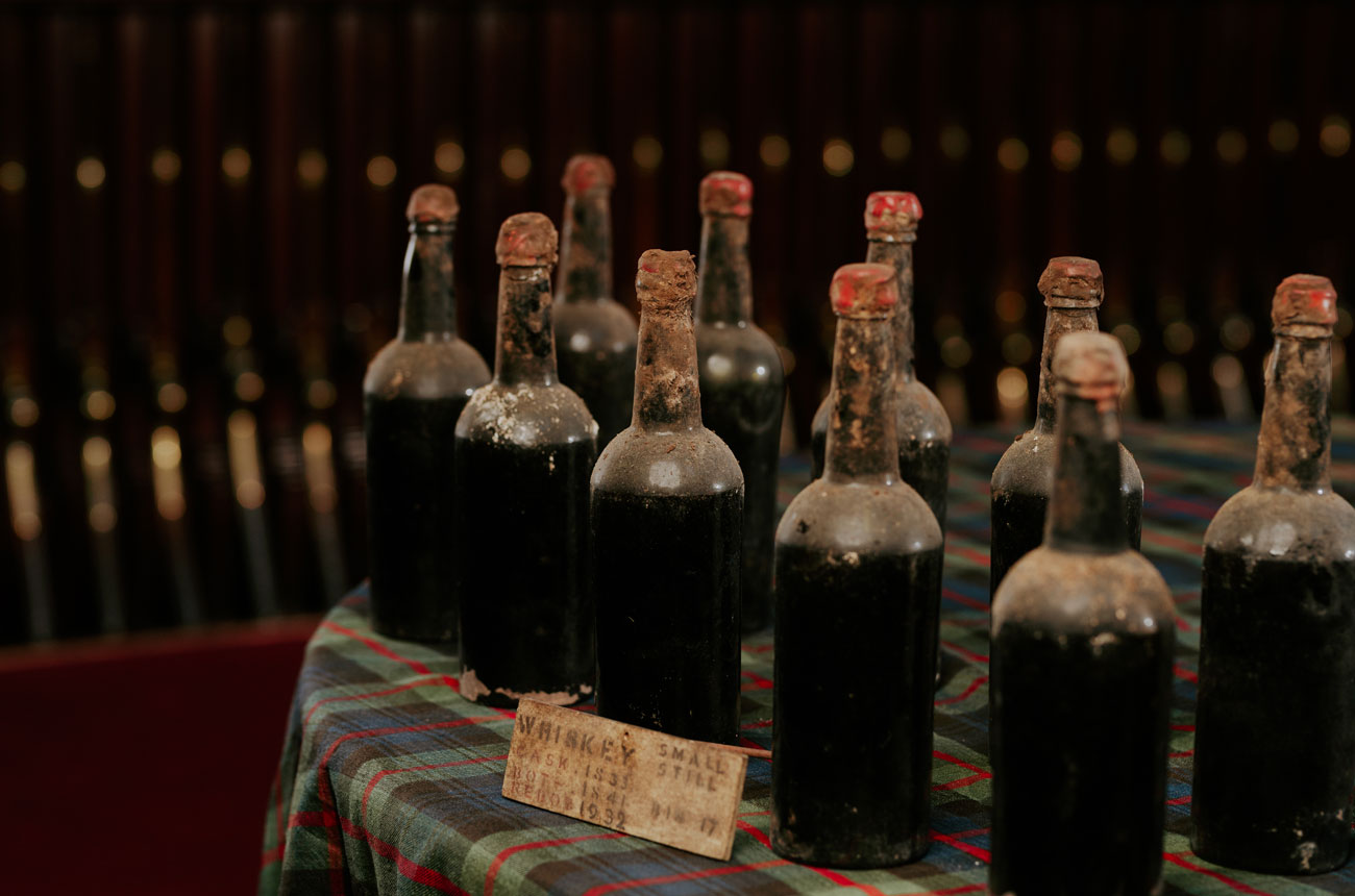 World's oldest Scotch whisky bottles found at Blair Castle, Perthshire