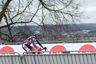 Tobin Ortenblad races in Namur
