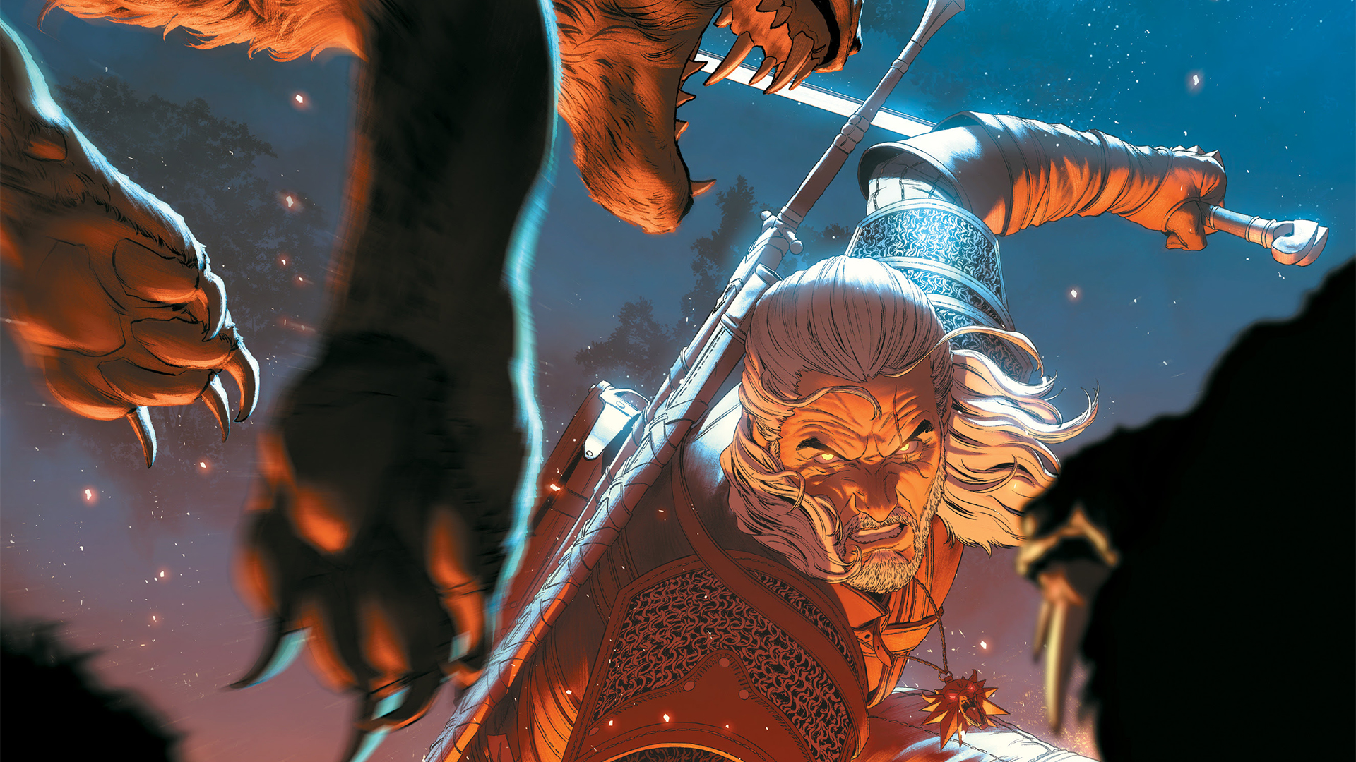  Geralt of Rivia goes head to head with a Witcher from another school in a new comic from X-Men and Flash writer Si Spurrier 