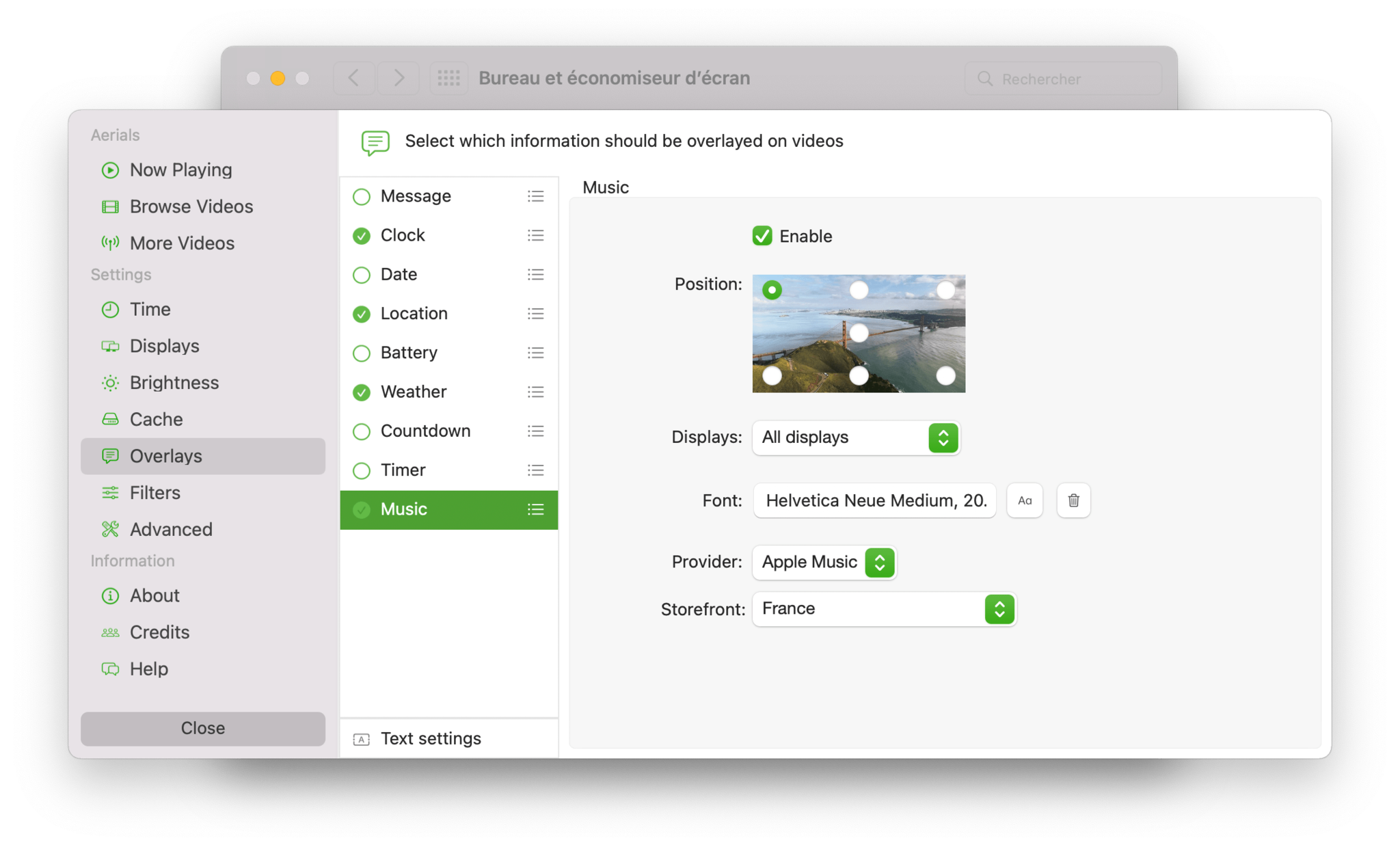 Aerial Overlays Screenshot