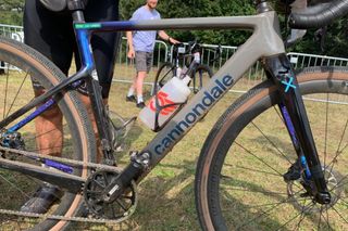 Front chainring of Xan Crees' Cannondale SuperSix Evo CX