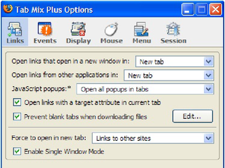 Tab Mix Plus