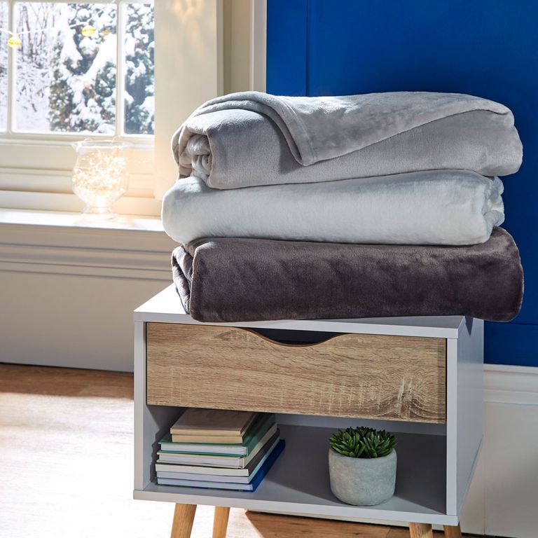 Aldi's £12.99 cashmere feel throws add a luxury touch for less Ideal Home