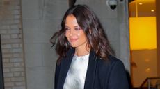 Katie Holmes is seen on November 06, 2019 in New York City