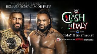 Roman Reigns and Jacob Fatu meet in Tribal Combat at WWE Clash in Italy 2026