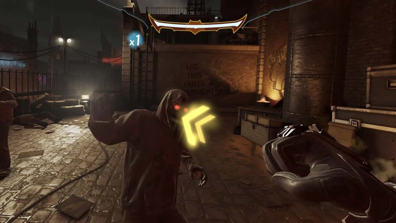 Batman: Arkham Shadow &mdash; First-person view of Batman fighting a bad buy.
