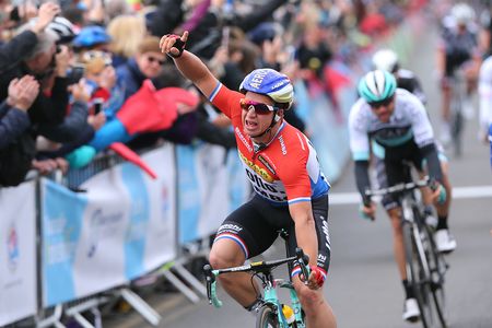 Dylan Groenewegen (LottoNl-Jumbo) wins Tour de Yorkshire stage 1