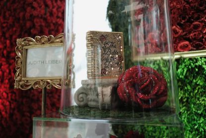 Judith Leiber Beauty and the Beast clutches.