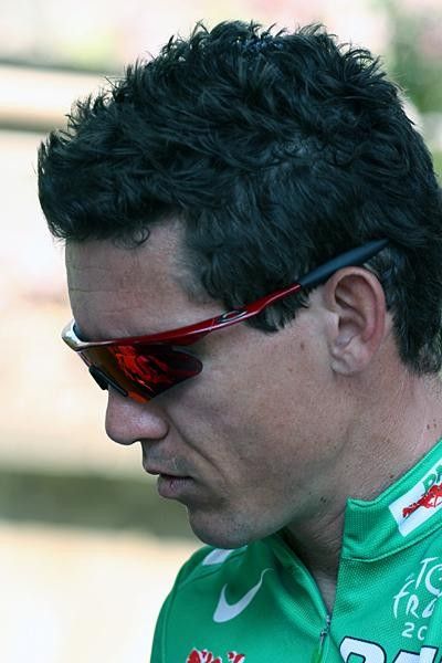 Green jersey leader Robbie McEwen will be looking to extend his lead in the points competition.