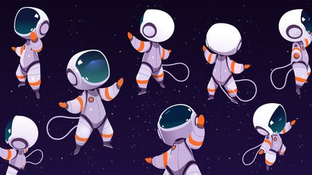 A spaceman illustration