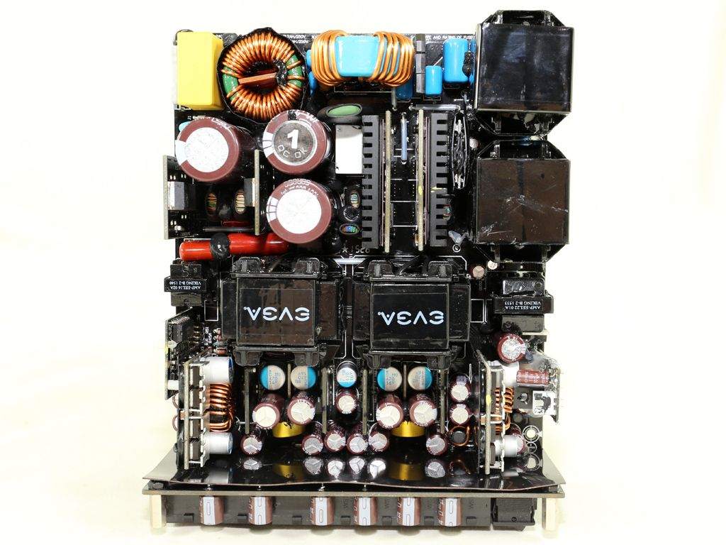 EVGA SuperNOVA 850 T2 PSU Interior Component Analysis