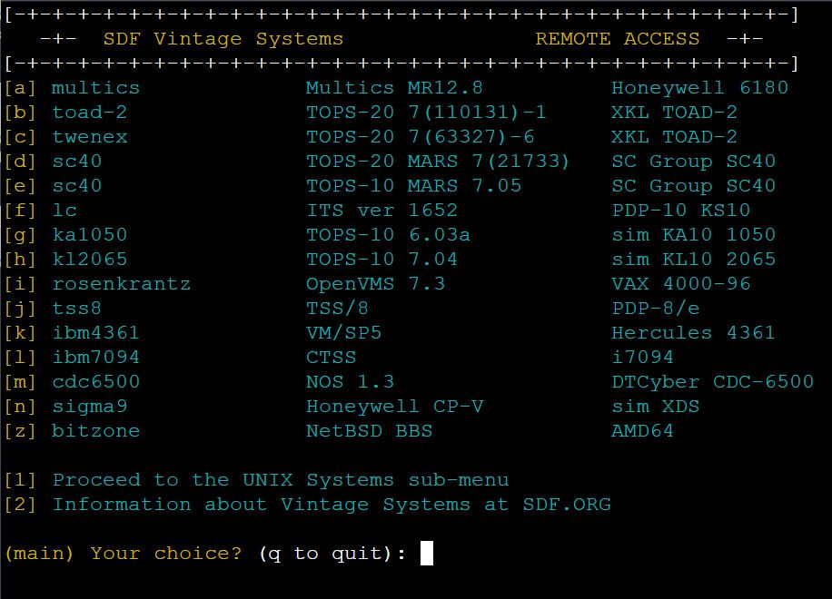 28 vintage computer systems accessible online