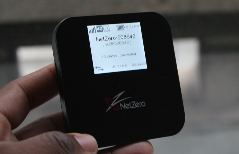 NetZero Hotspot 4G Front Face