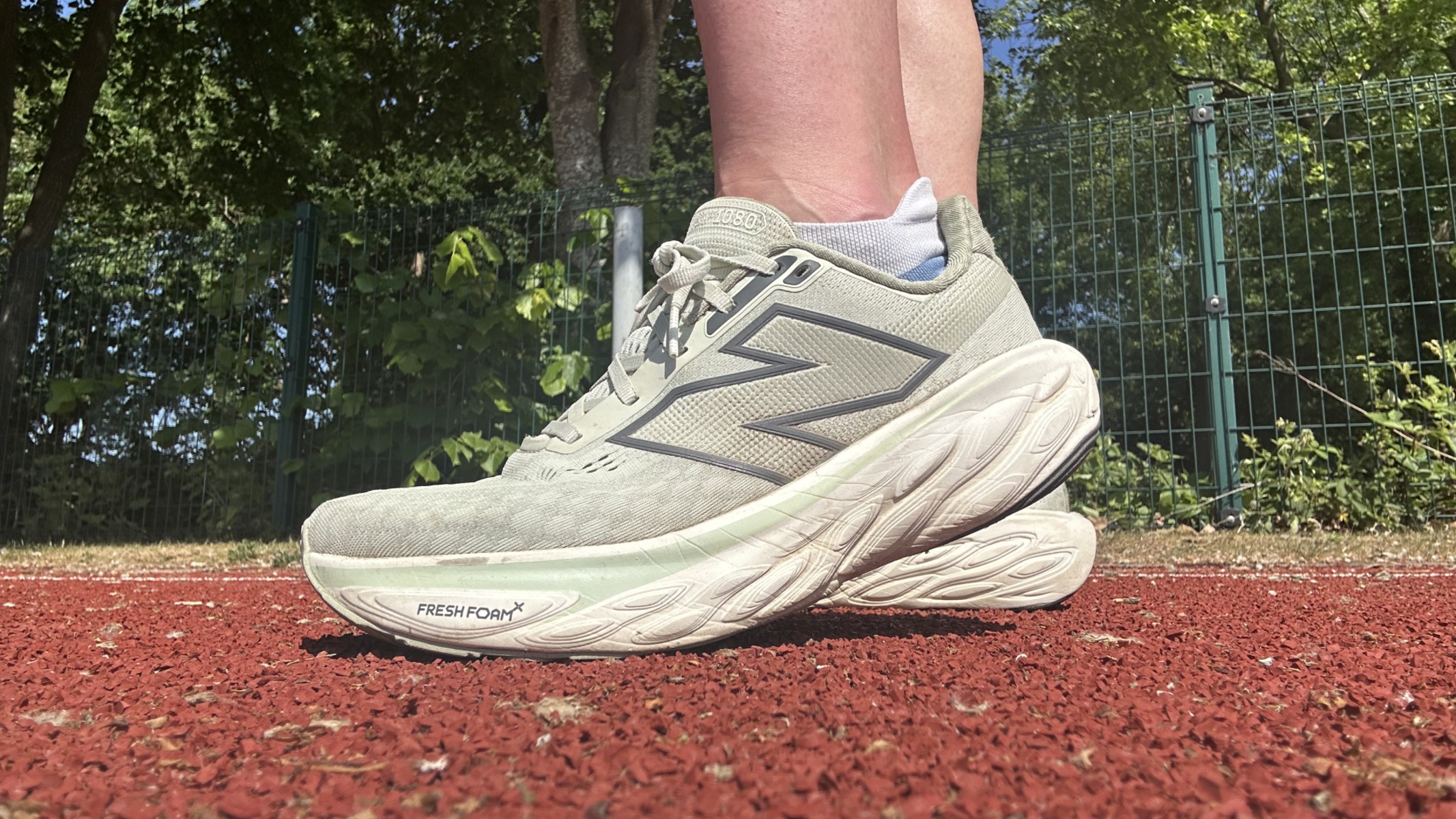 New Balance 1080 v14 running shoes, a view from the side