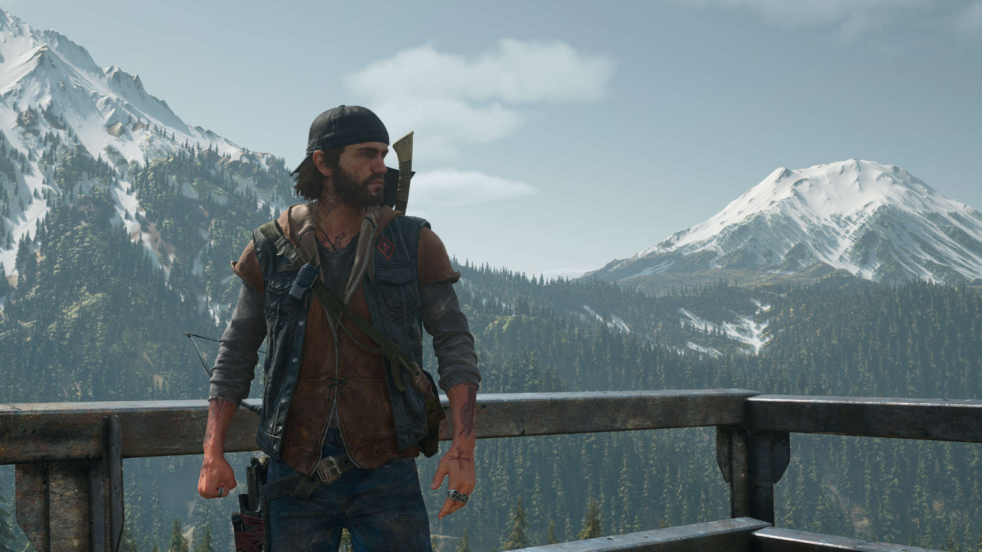 Days Gone graphics test screenshot