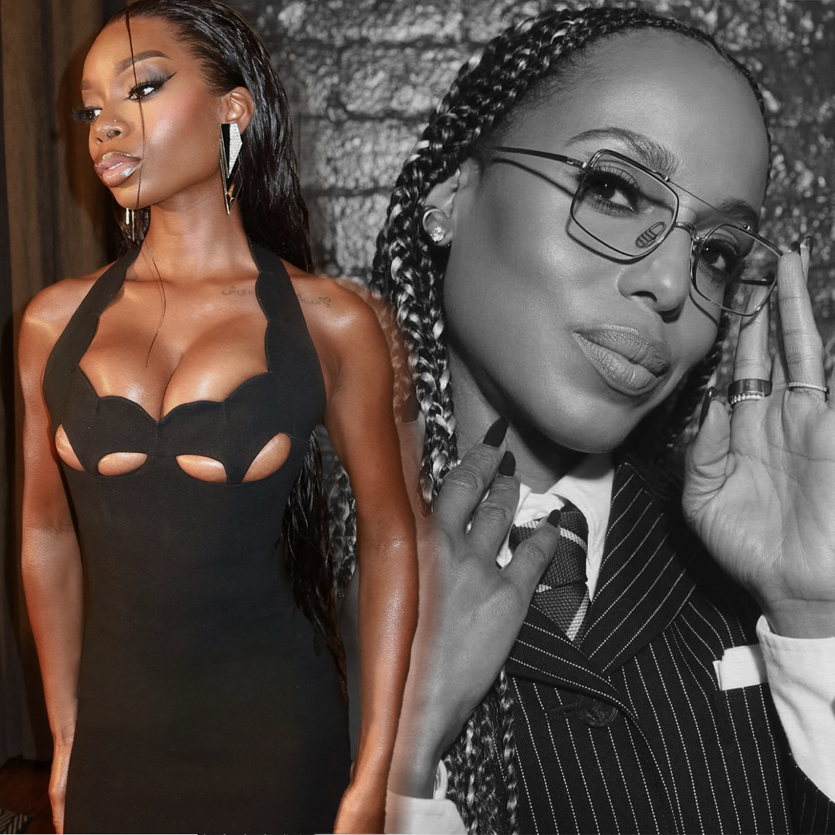 The work of celebrity makeup artist Billie Gene