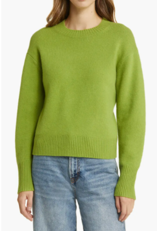 Wool & Cashmere Crewneck Sweater