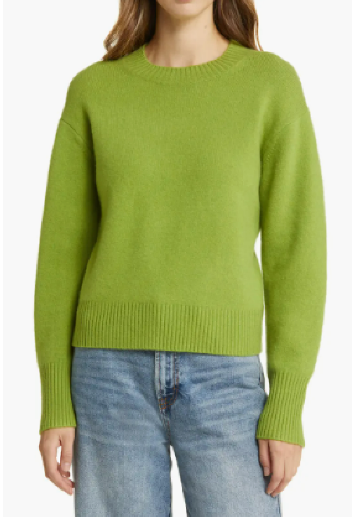Wool & Cashmere Crewneck Sweater