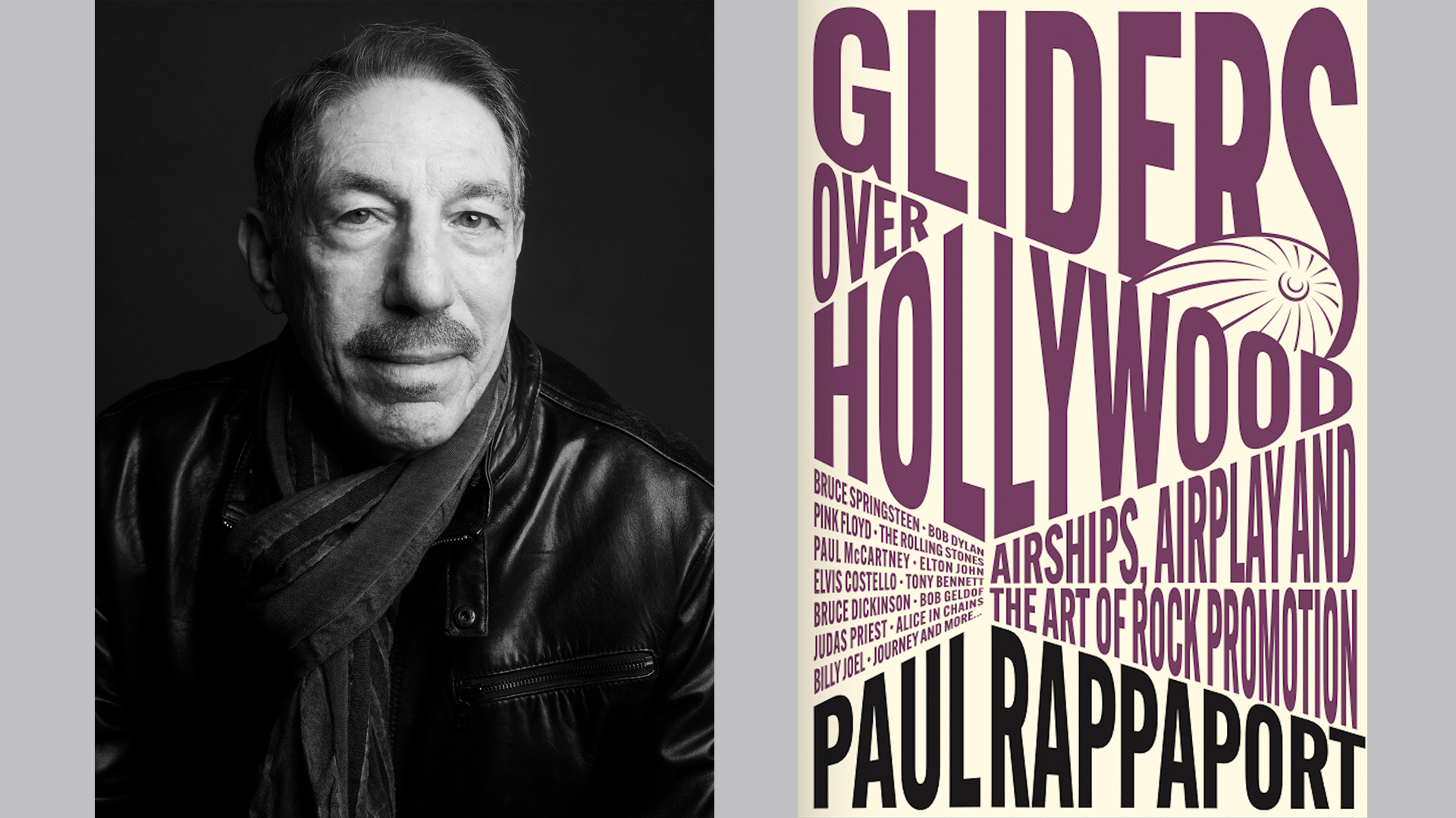 A portrait of former Columbia Records exec Paul Rappaport and his memoir, Gliders Over Hollywood