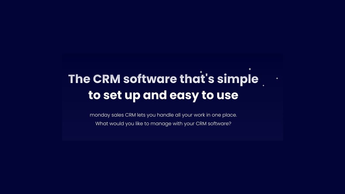 Monday Sales CRM review | TechRadar