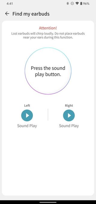 LG Tone Free app