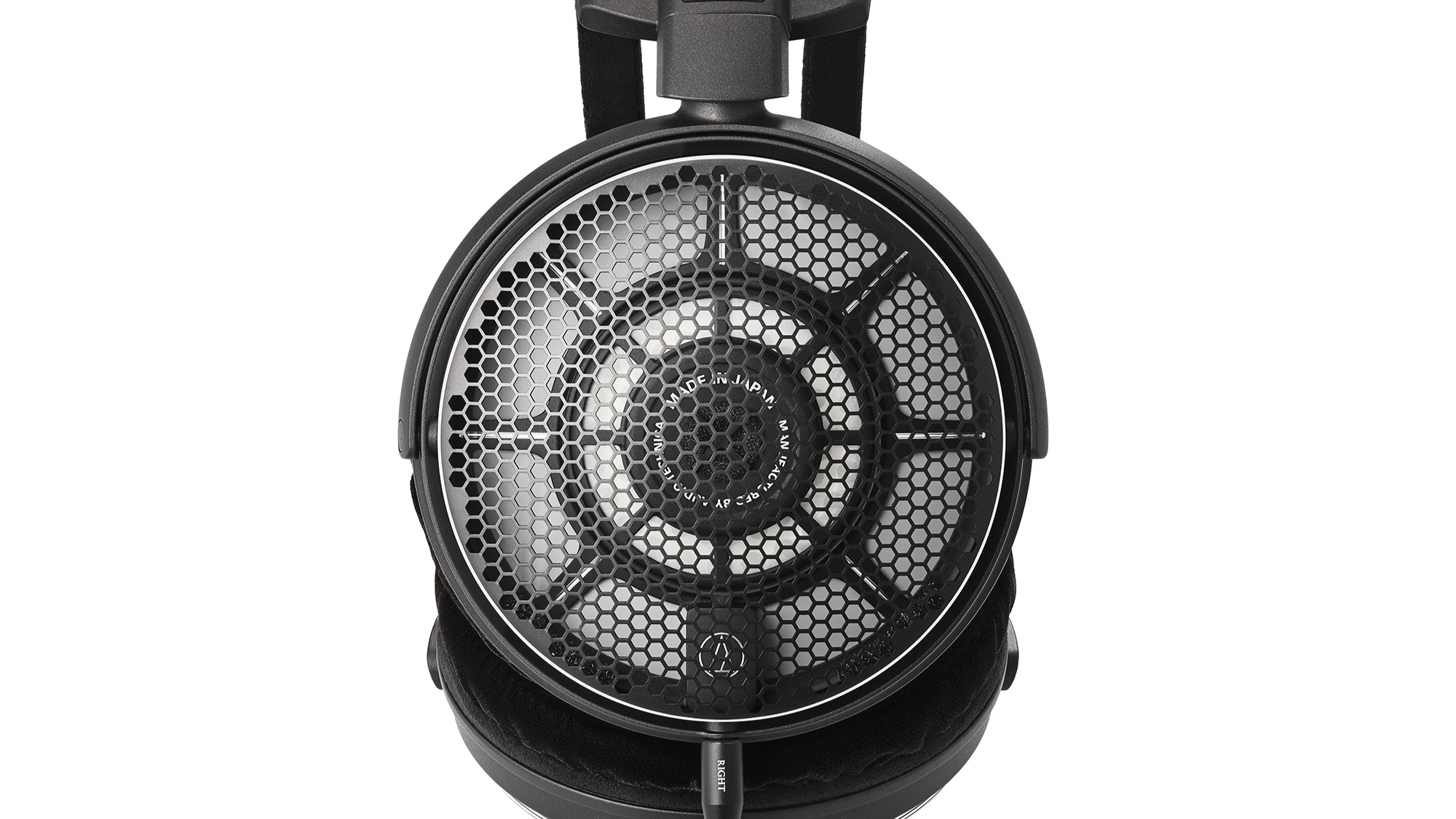 Audio-Technica ATH-ADX7000 on a white background grille close-up