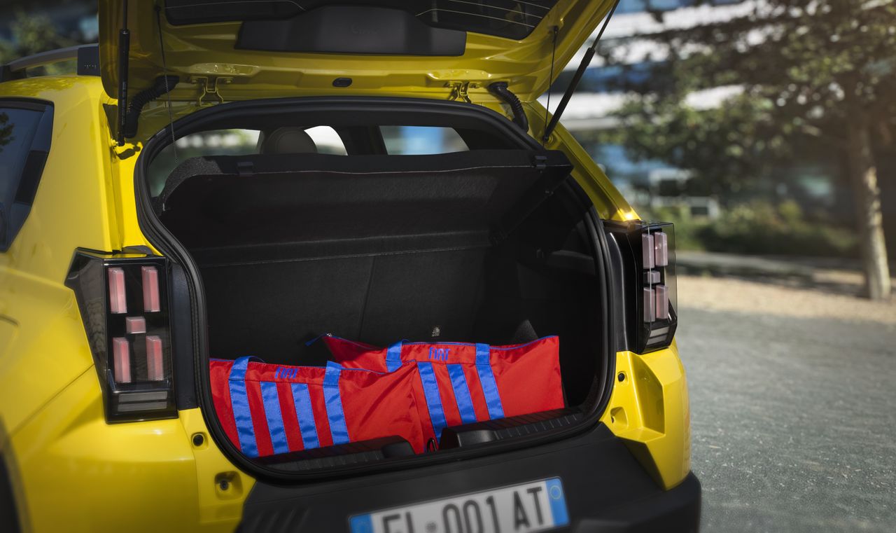 Detail of the new Fiat Grande Panda