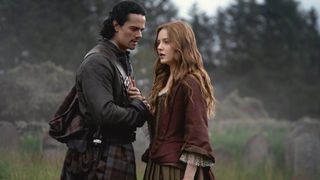 Brian and Ellen in a still from "Outlander: Blood of My Blood"
