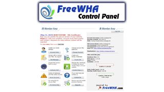 Free WHA Control Panel