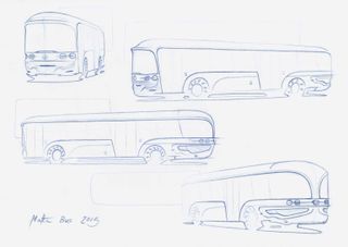 Malta Bus Sketch