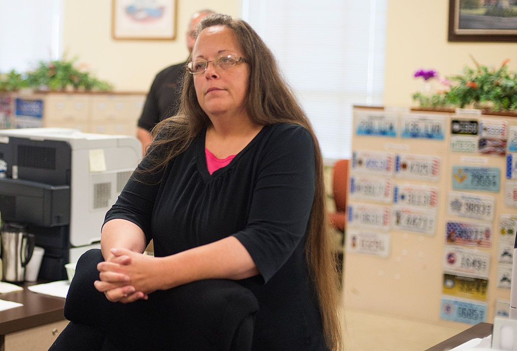 Kentucky county clerk Kim Davis