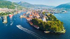 Bergen old town and Nordnes peninsula