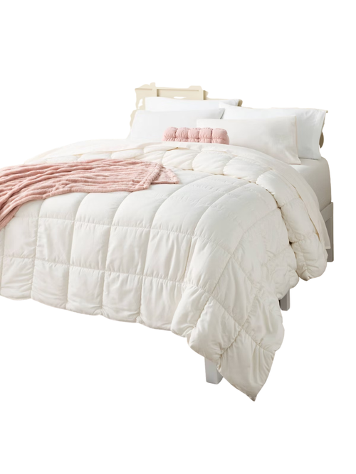 Box Stitch Puffer Comforter 