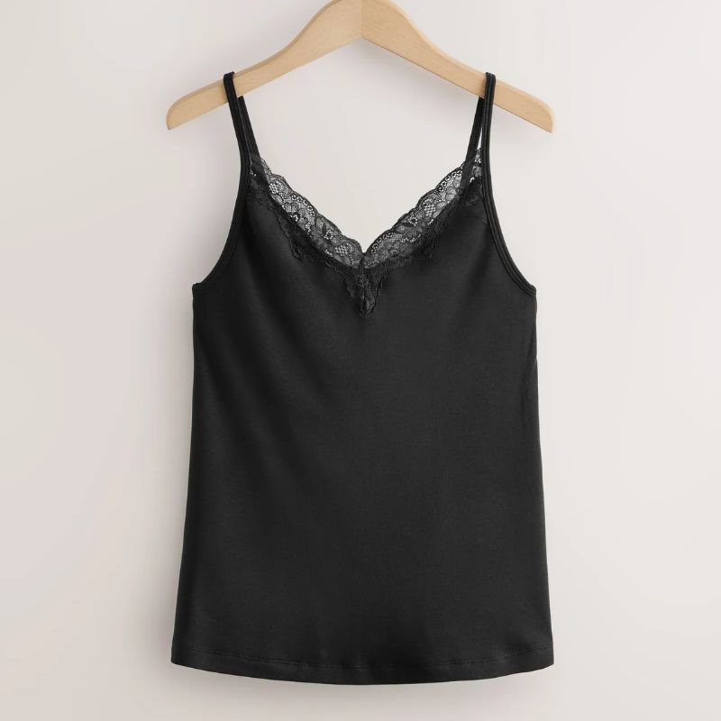 Next lace trim camisole on hanger