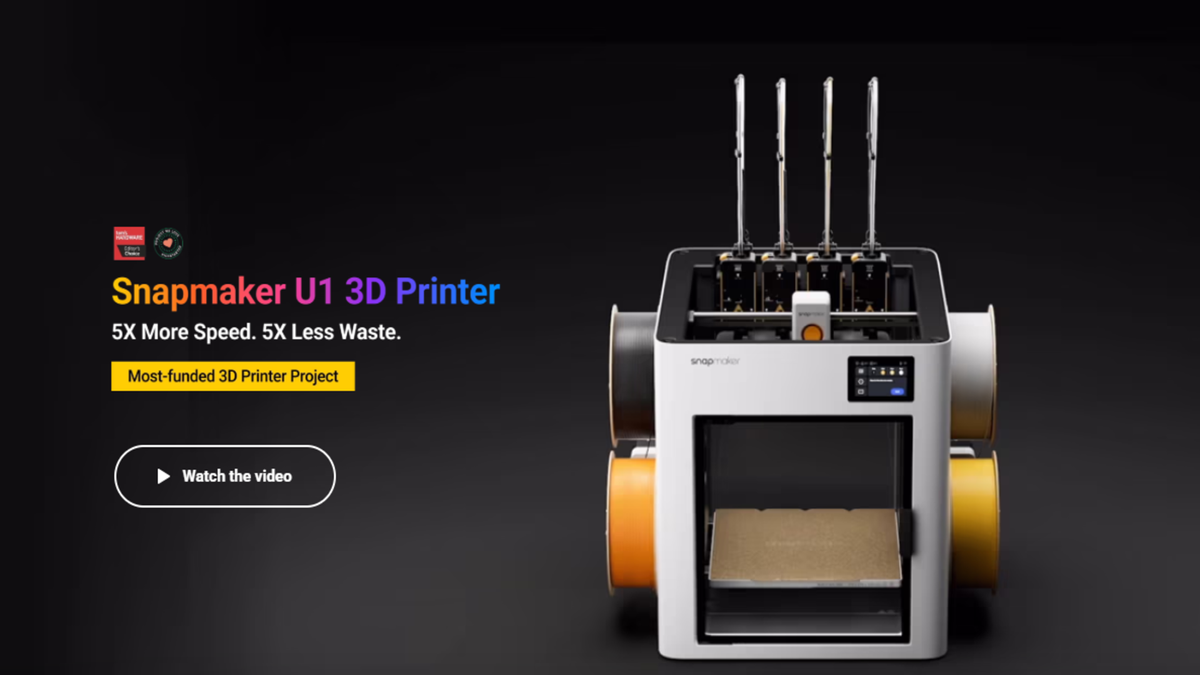 Kickstarter's most successful product ever goes on sale - Snapmaker's 3D U1 Printer, backed by $20 million booking order, makes its debut