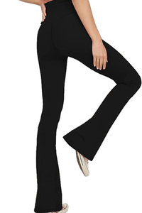 TOPYOGAS Women's Casual Bootleg Yoga Pants $30 $20 at Amazon
Yoga pants are my favorite piece to throw on when I have to run errands and want to look put together. These ones have magic shaping powers thanks to their criss-cross waistband. 