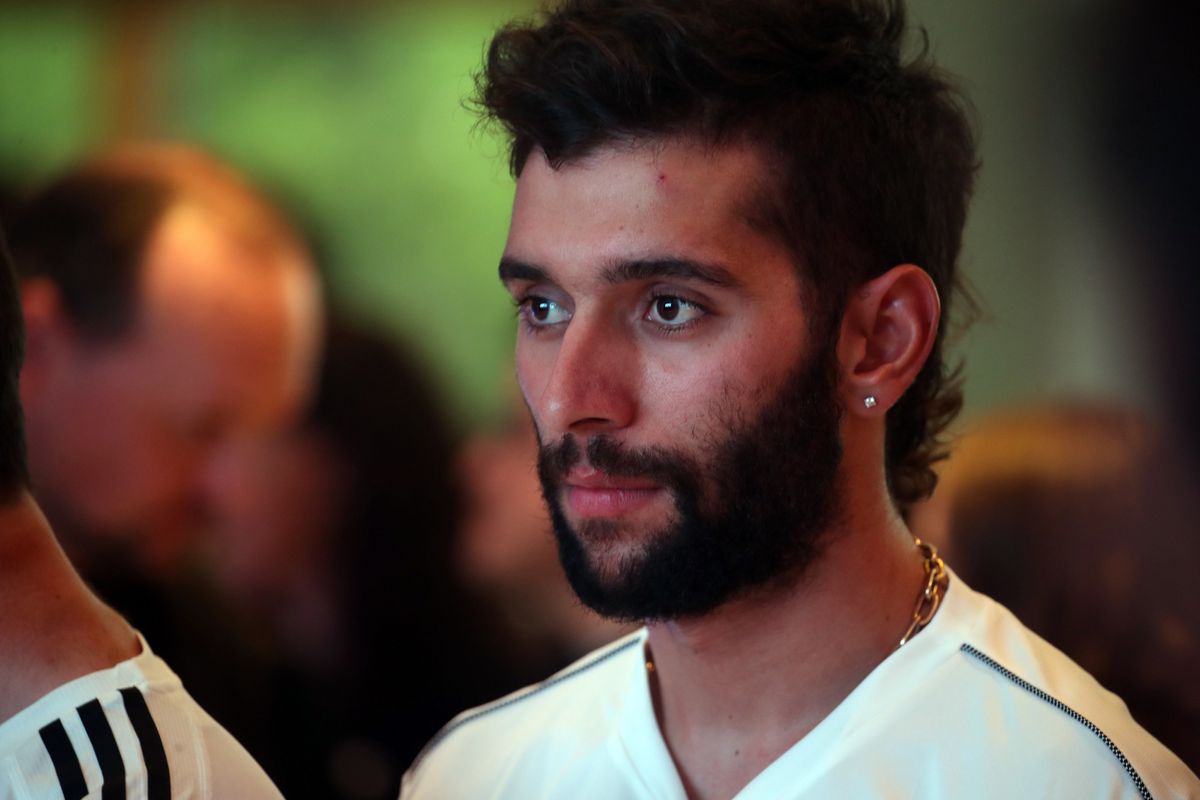 Fernando Gaviria at the Vuelta a San Juan 2020 pre-race press conference