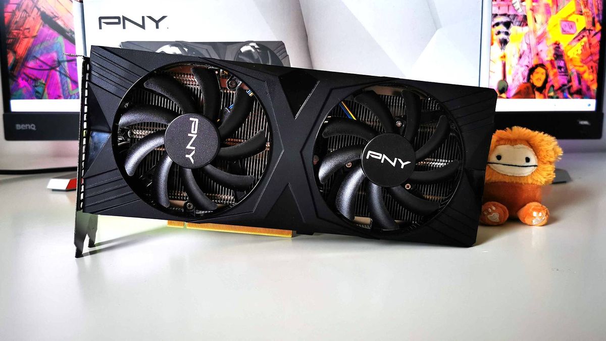  PNY GeForce RTX™ 4060 8GB XLR8 Gaming Verto RGB Triple Fan  Graphics Card DLSS 3 : Electronics