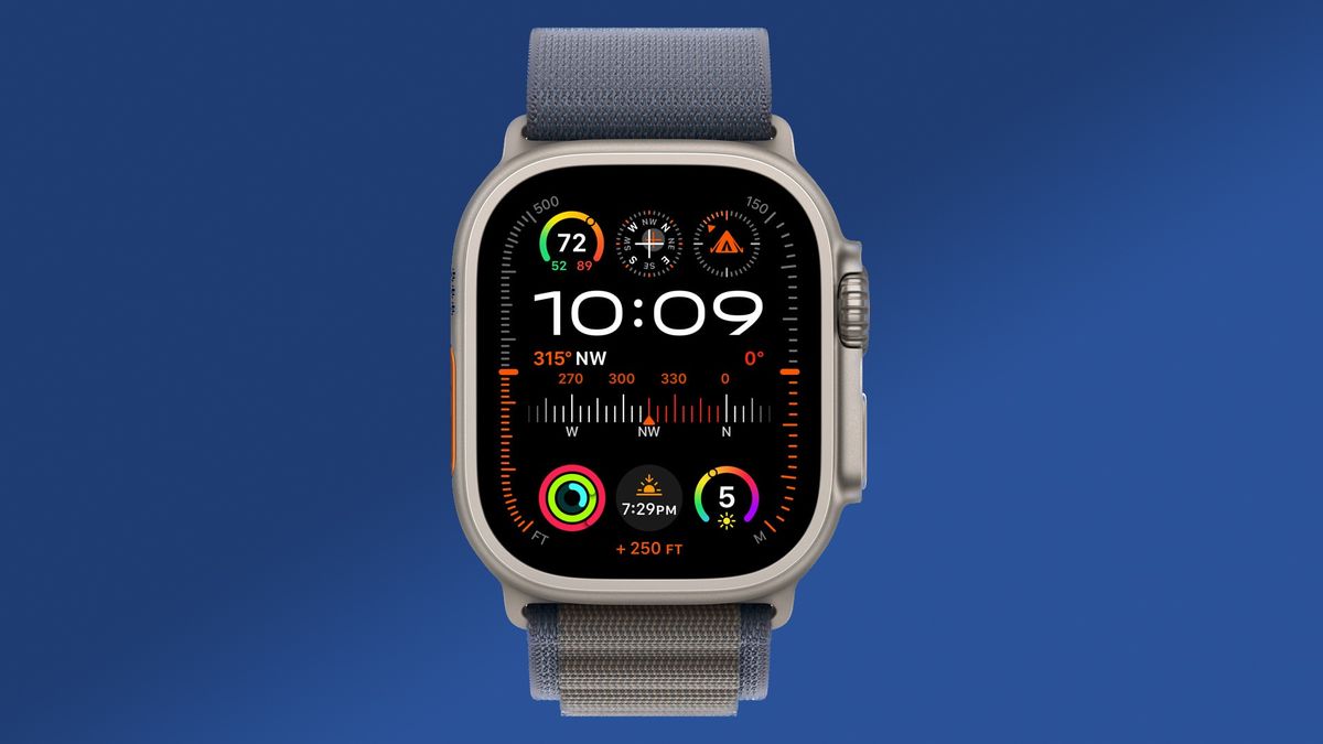 Apple Watch Ultra 2 modular ultra face