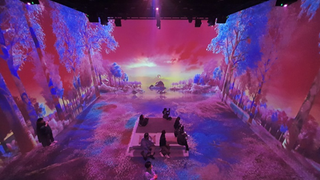 Christie’s cutting-edge laser projectors illuminate the ‘Ensemble’ zone in Museum X.