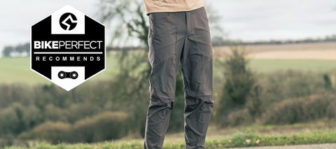 7mesh Flightpath trousers being worn by a man