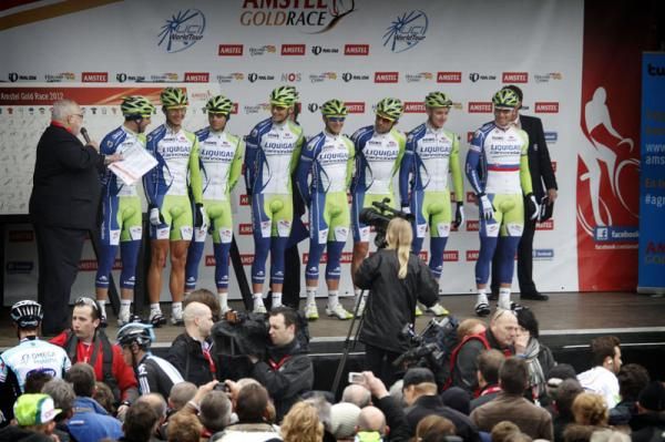 The Liquigas Cannondale team