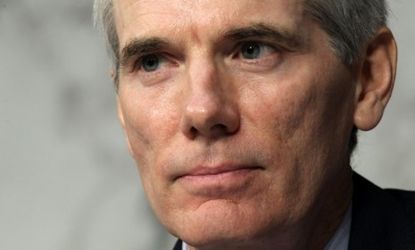 He may have a buttoned-up exterior, but Ohio Sen. Rob Portman is a keen outdoorsman who once smuggled a kayak into China to brave the Yangtze River.