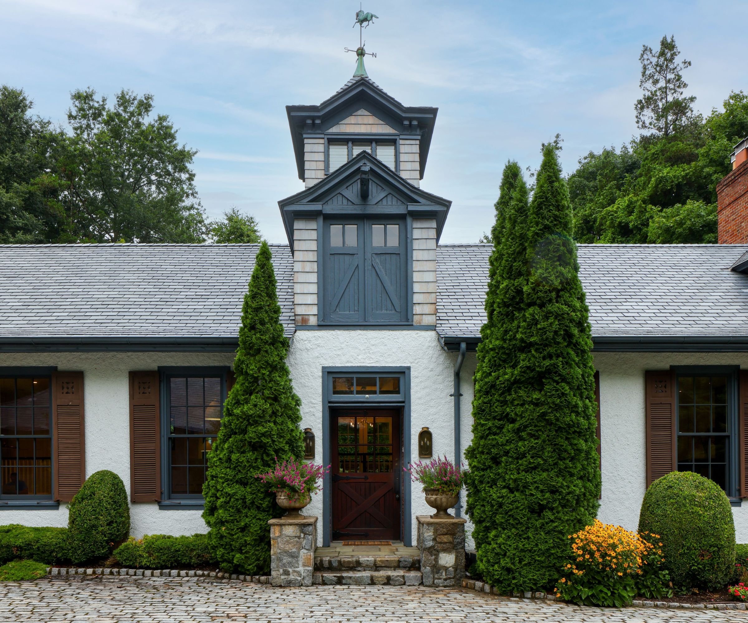 historic carriage house exterior