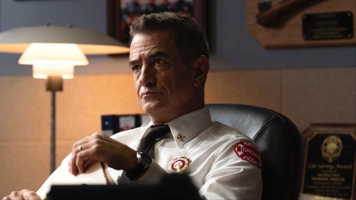 Dermot Mulroney as Chief Pascal in Chicago Fire Season 13