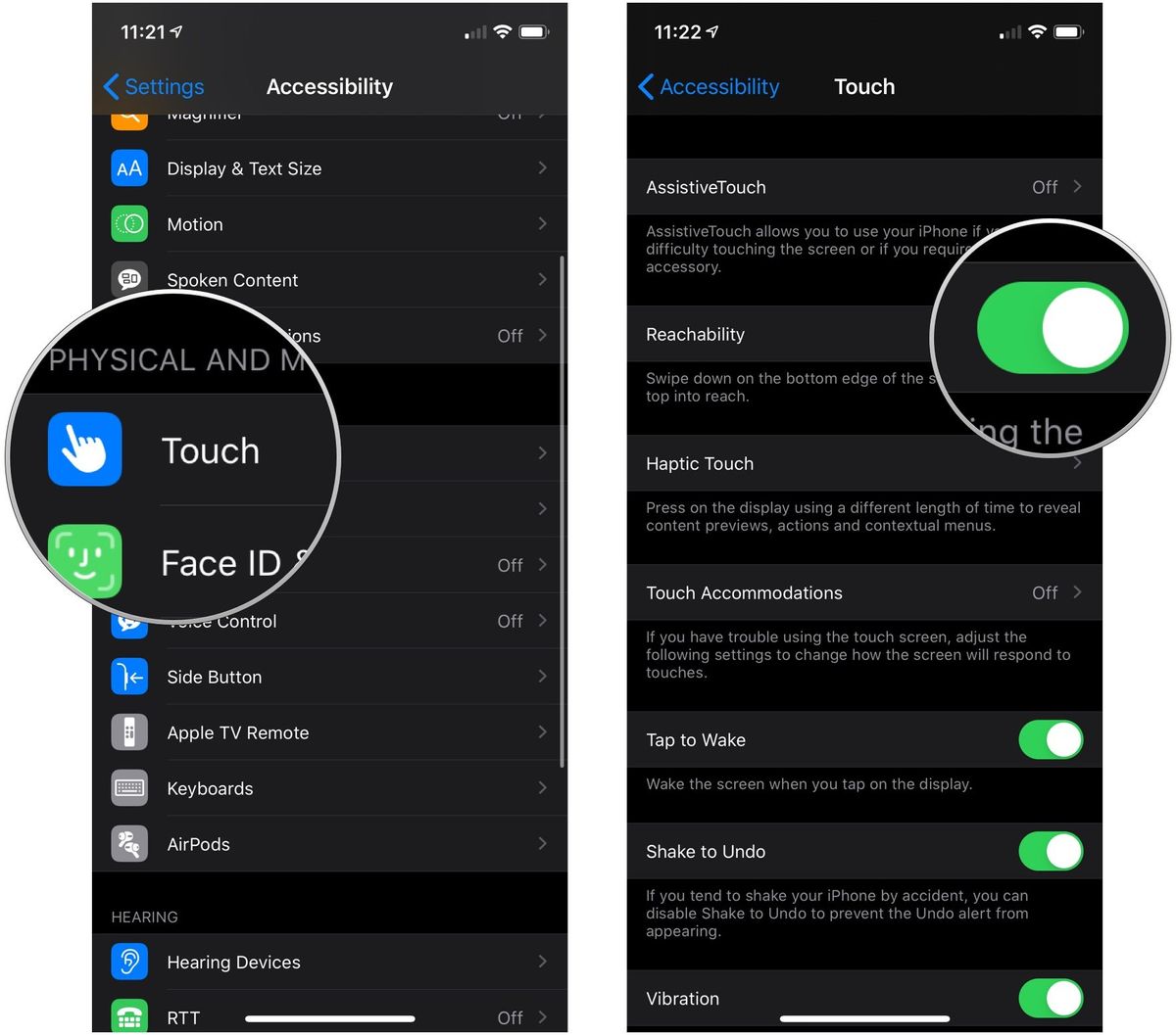 How to tweak iOS visuals, multitouch gestures, and sounds to your